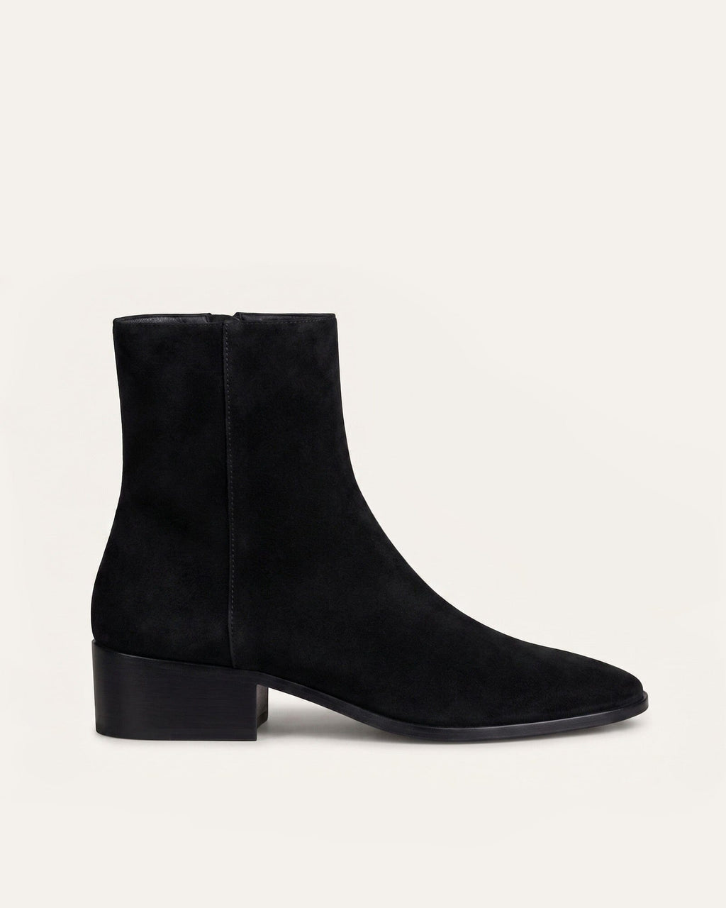 River Boot, Black Suede — Made in Italy | Dear Frances