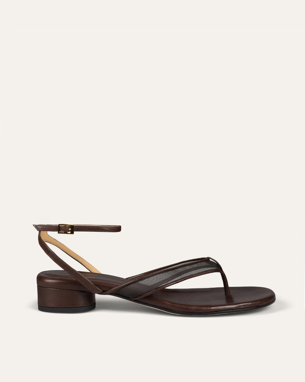 Mesh Sandals, Espresso Mesh — Made in Italy | Dear Frances
