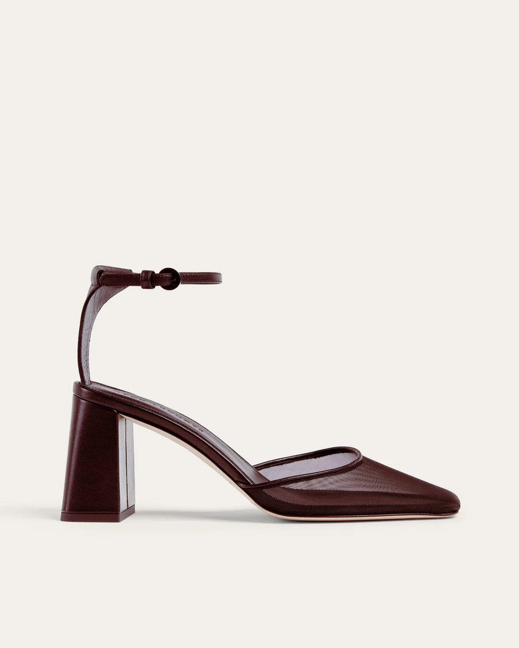 Mesh Pumps, Bordeaux Mesh — Made in Italy | Dear Frances