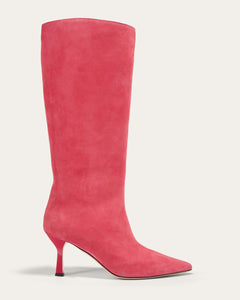 Ana Boot, Pink Suede Ana Boots dear-frances 
