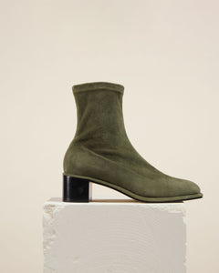 Iris Boot, Moss Green IRIS BOOT dear-frances 