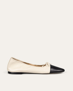 white flat dress shoes Dear Frances