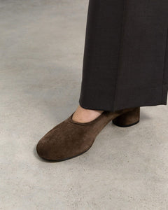 Balla Pump, Chocolate Suede| Dear Frances