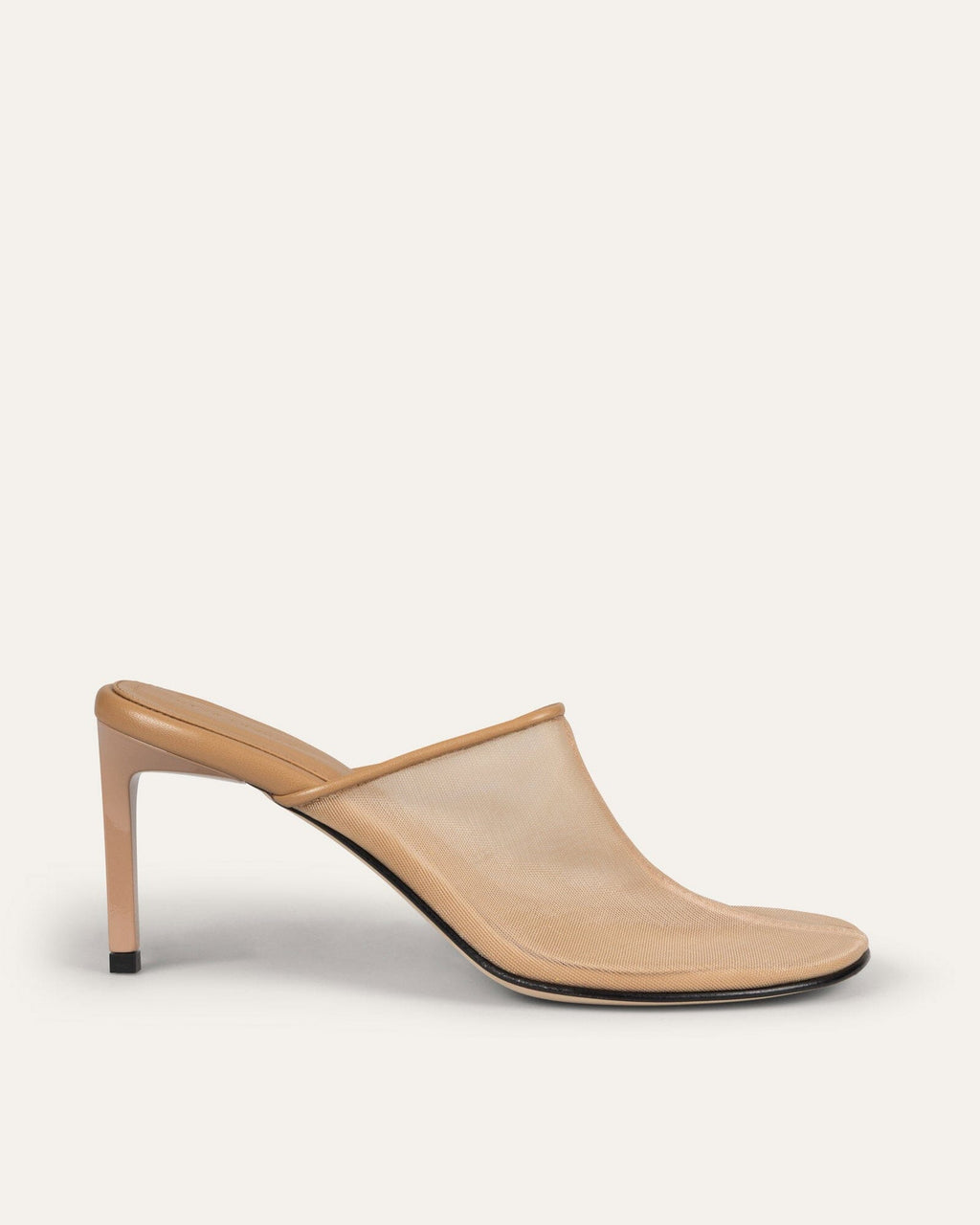 Leather Mules, Buff — Made in Italy | Dear Frances