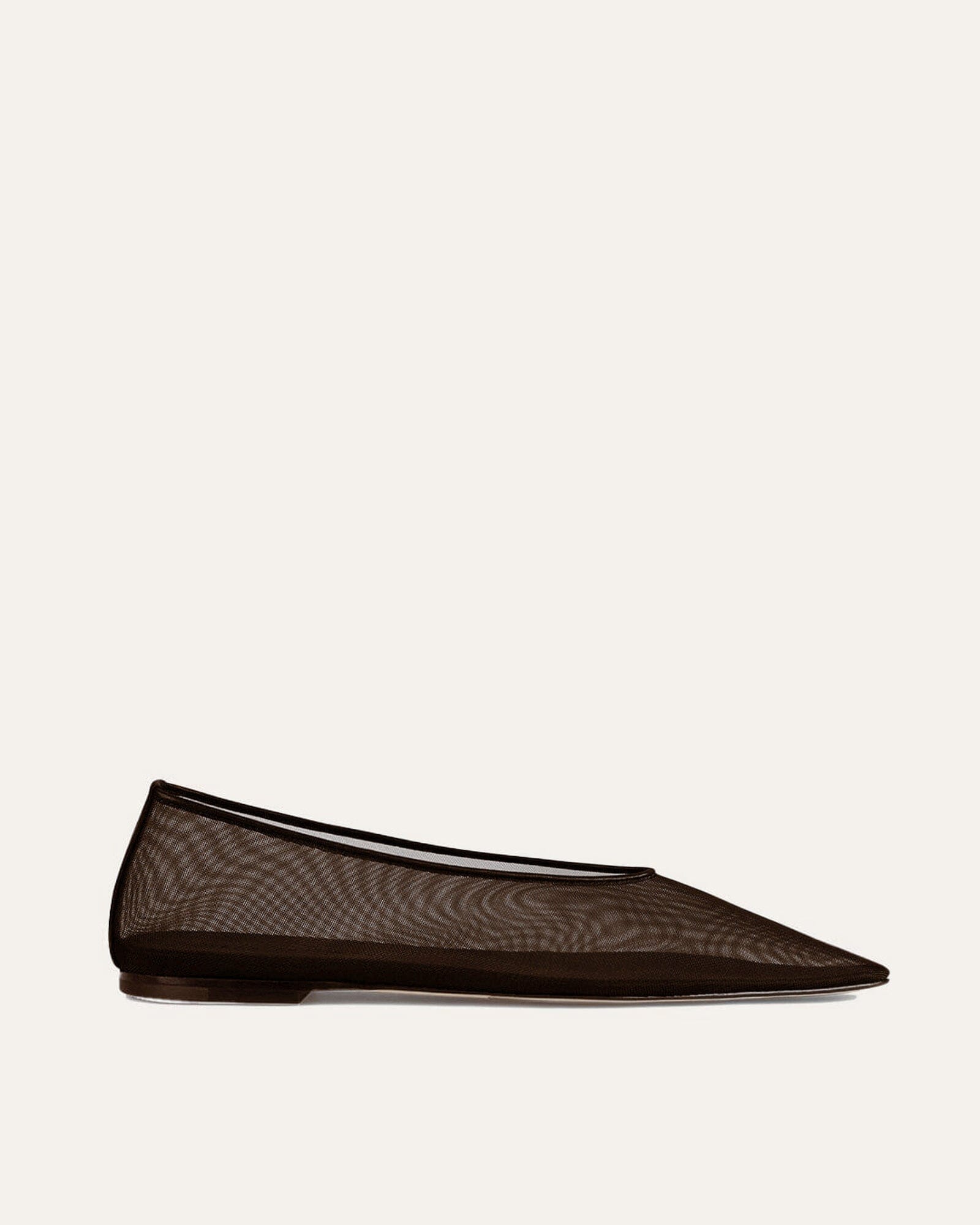 Mesh Flats, Espresso Mesh — Made in Italy | Dear Frances