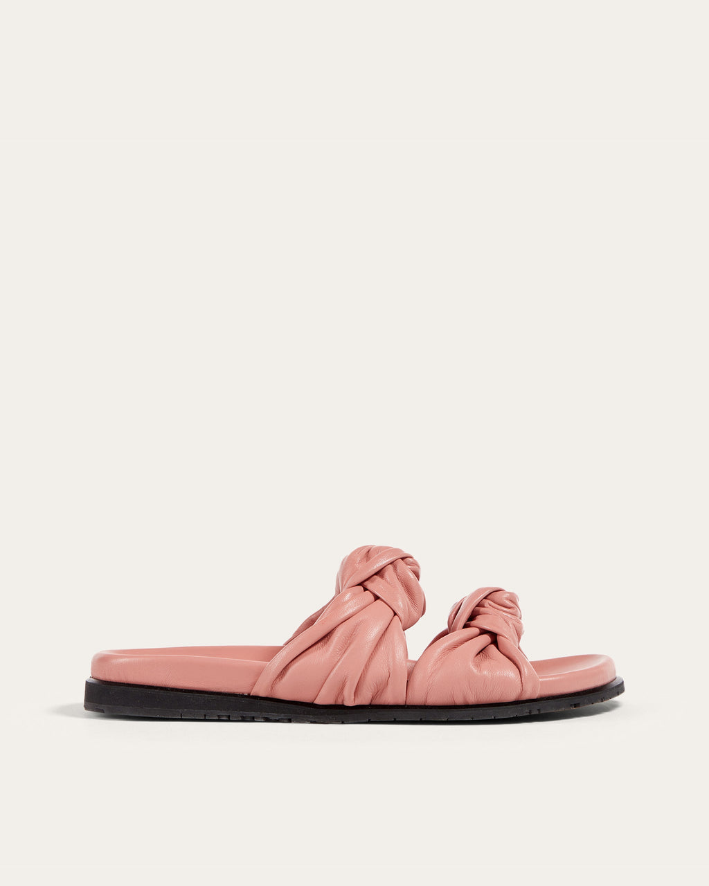 Dusty pink Tye Slides – Dear Frances