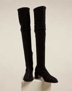 Ivy Boot, Black Suede IVY BOOT dear-frances 
